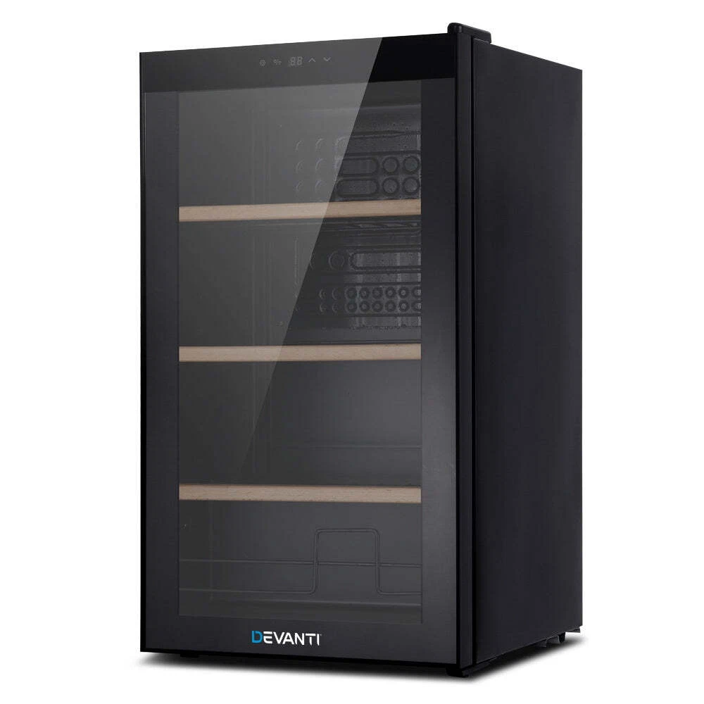 NNEDSZ 34 Bottles Wine Cooler Compressor Chiller B